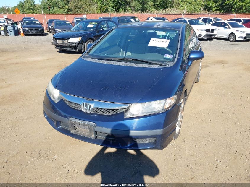 2011 Honda Civic Lx VIN: 2HGFA1F51BH550128 Lot: 43342462