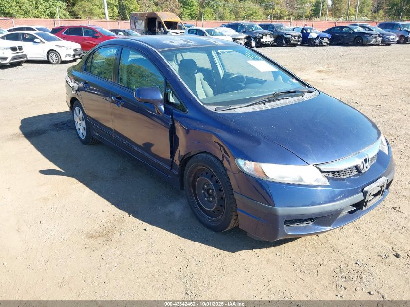 2011 Honda Civic Lx VIN: 2HGFA1F51BH550128 Lot: 43342462