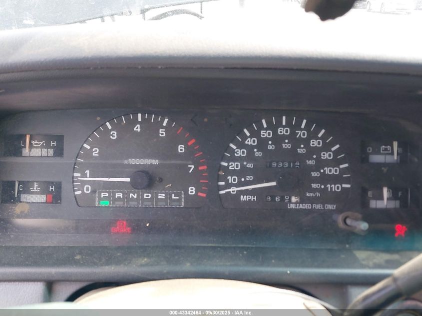 1997 Toyota T100 Sr5 V6 VIN: JT4TN14D3V0039061 Lot: 43342464