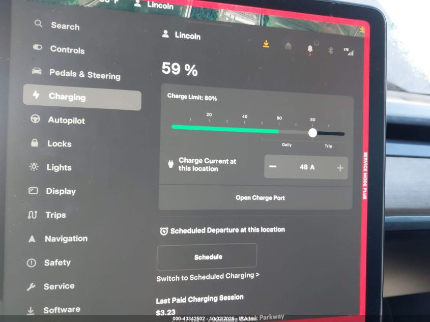 2021 Tesla Model 3 Long Range Dual Motor All-Wheel Drive VIN: 5YJ3E1EB8MF980258 Lot: 43342502