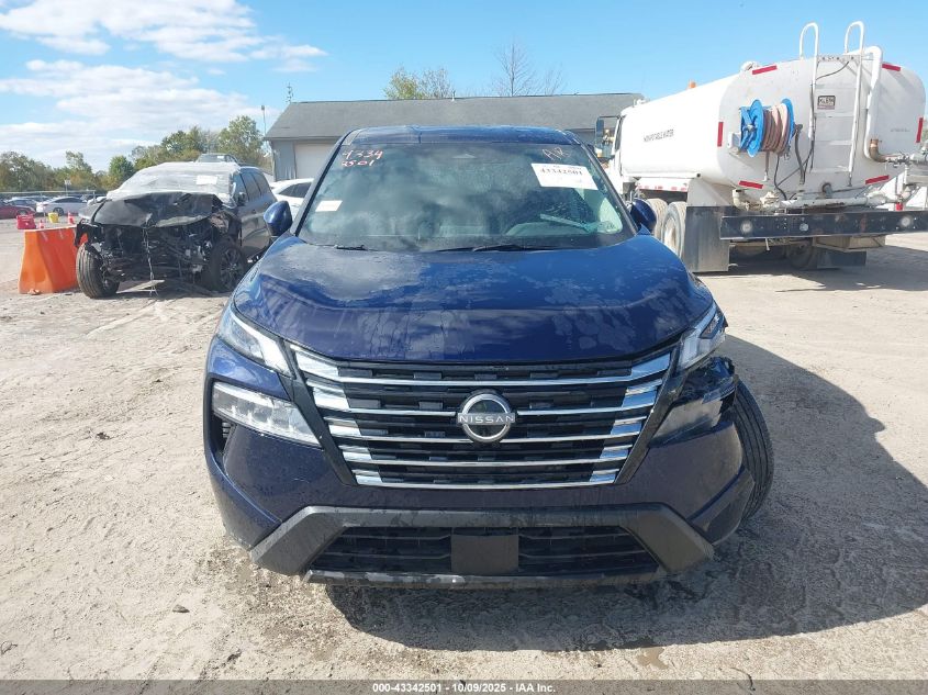 2025 Nissan Rogue Sv Intelligent Awd VIN: 5N1BT3BB3SC675452 Lot: 43342501