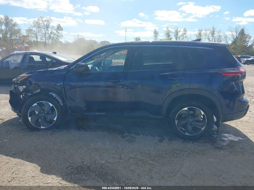 2025 Nissan Rogue Sv Intelligent Awd VIN: 5N1BT3BB3SC675452 Lot: 43342501
