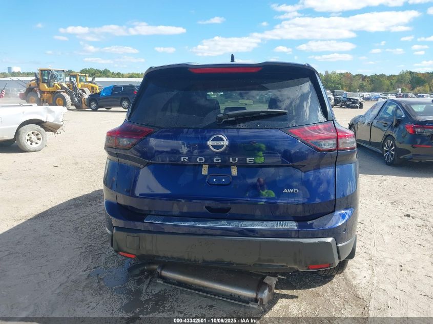 2025 Nissan Rogue Sv Intelligent Awd VIN: 5N1BT3BB3SC675452 Lot: 43342501