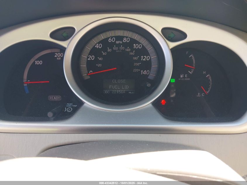 2007 Toyota Highlander Hybrid V6 VIN: JTEEW21A570049479 Lot: 43342512