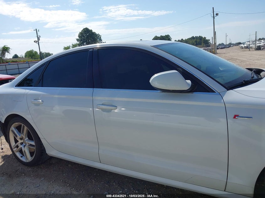 2015 AUDI A6 3.0T PREMIUM PLUS WAUHGAFC2FN031524