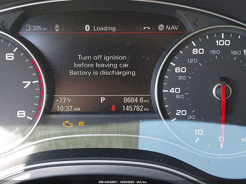 2015 AUDI A6 3.0T PREMIUM PLUS WAUHGAFC2FN031524