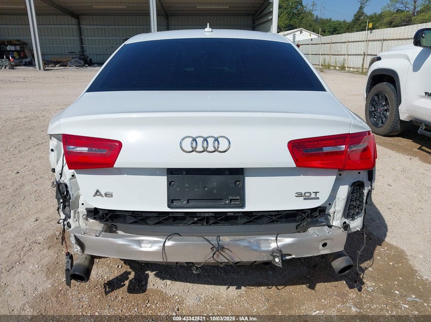 2015 AUDI A6 3.0T PREMIUM PLUS WAUHGAFC2FN031524