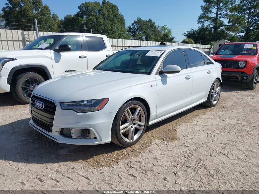 2015 AUDI A6 3.0T PREMIUM PLUS WAUHGAFC2FN031524