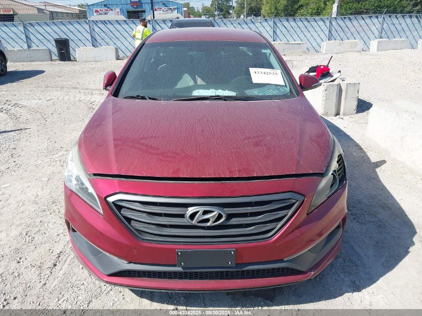 2016 Hyundai Sonata Sport VIN: 5NPE34AF8GH289374 Lot: 43342525