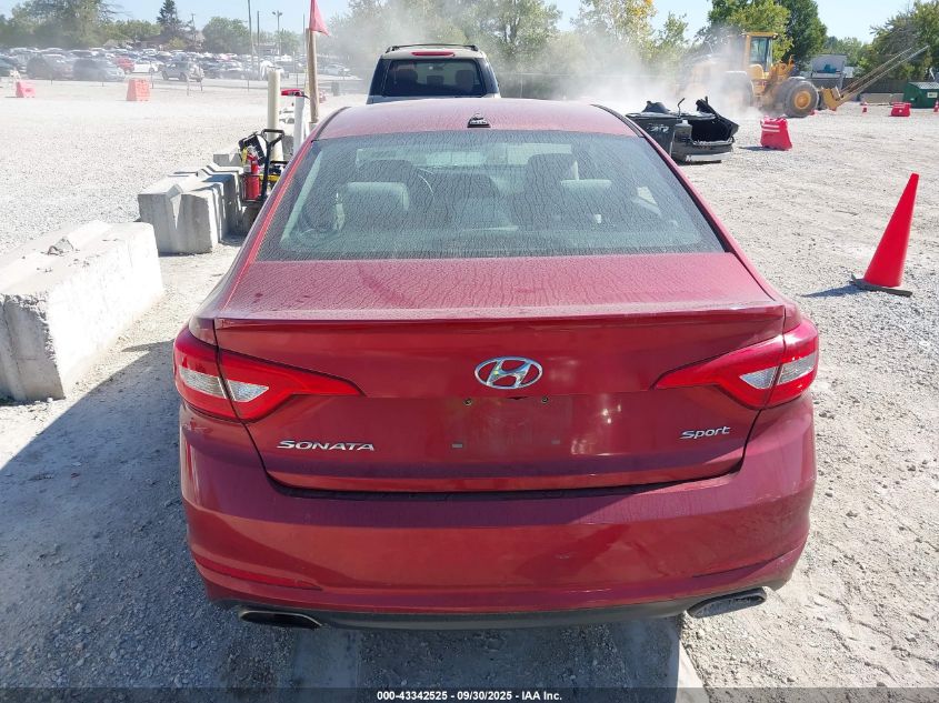 2016 Hyundai Sonata Sport VIN: 5NPE34AF8GH289374 Lot: 43342525