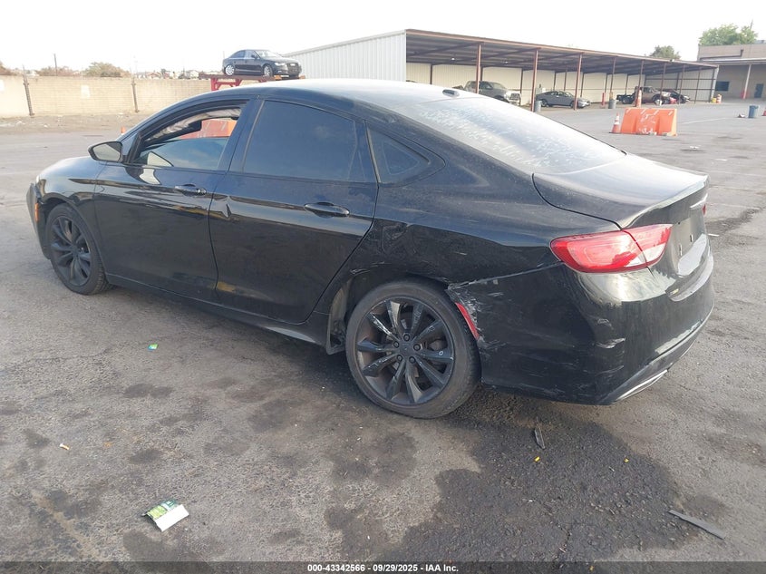 2015 CHRYSLER 200 S - 1C3CCCBB6FN619206