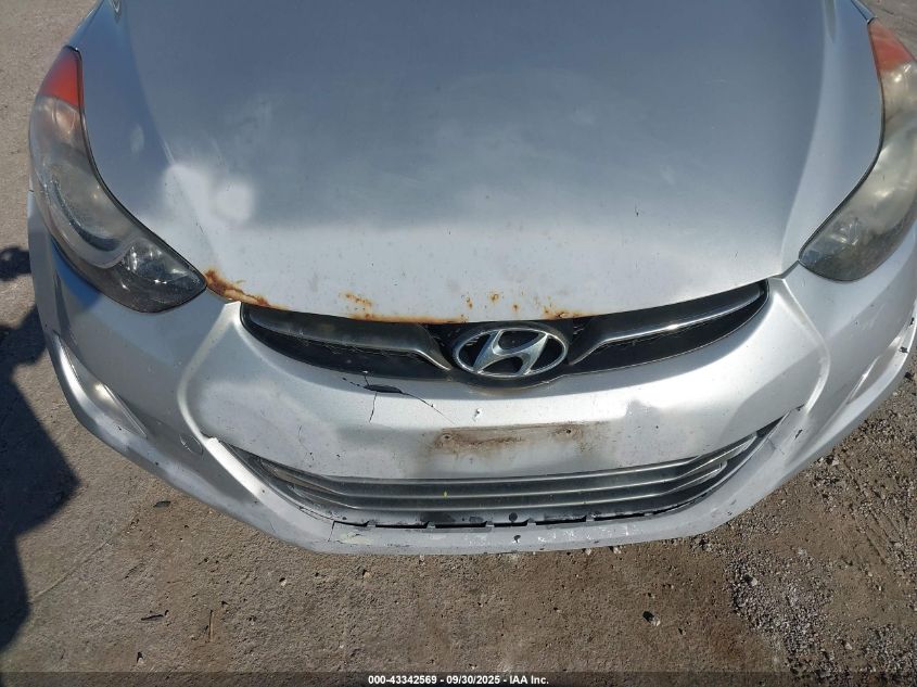 2013 Hyundai Elantra Limited VIN: KMHDH4AE7DU670845 Lot: 43342569