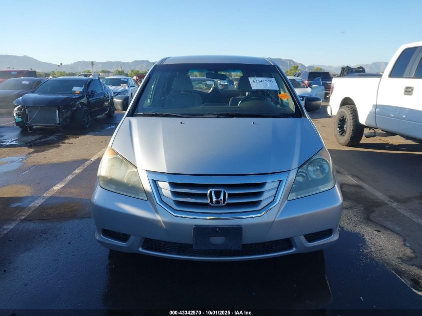2010 Honda Odyssey Lx VIN: 5FNRL3H29AB098079 Lot: 43342570