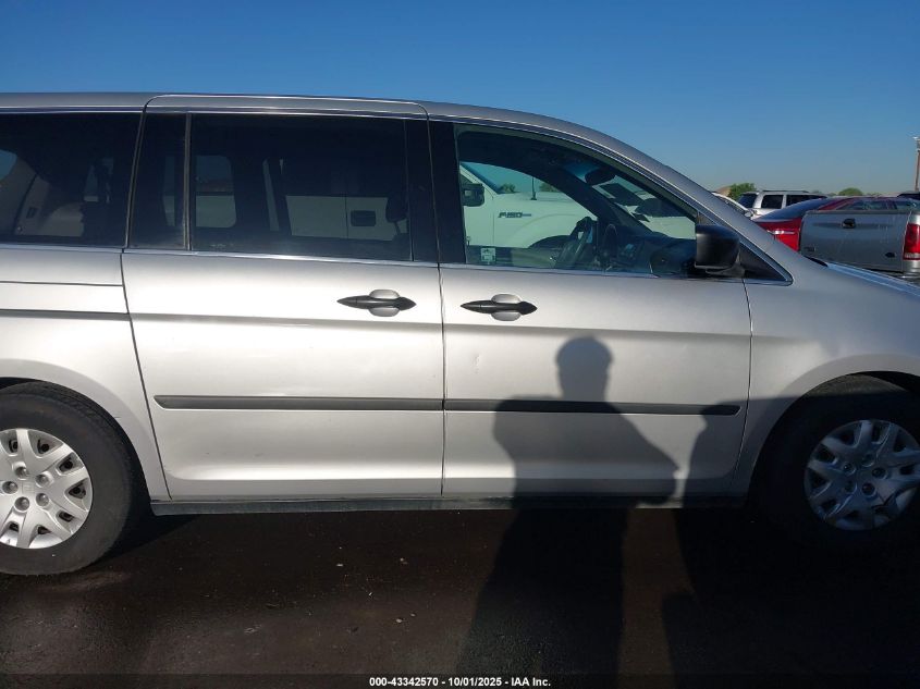 2010 Honda Odyssey Lx VIN: 5FNRL3H29AB098079 Lot: 43342570