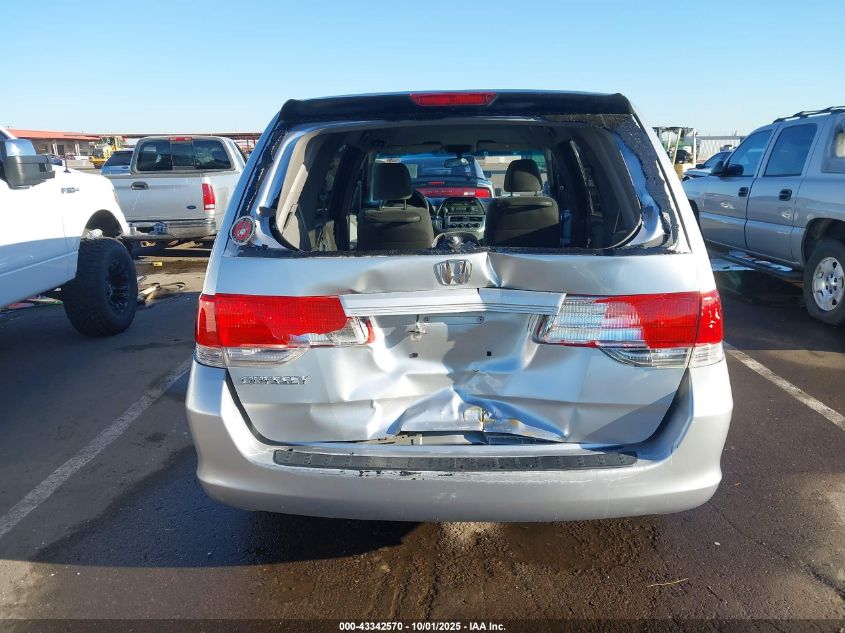 2010 Honda Odyssey Lx VIN: 5FNRL3H29AB098079 Lot: 43342570