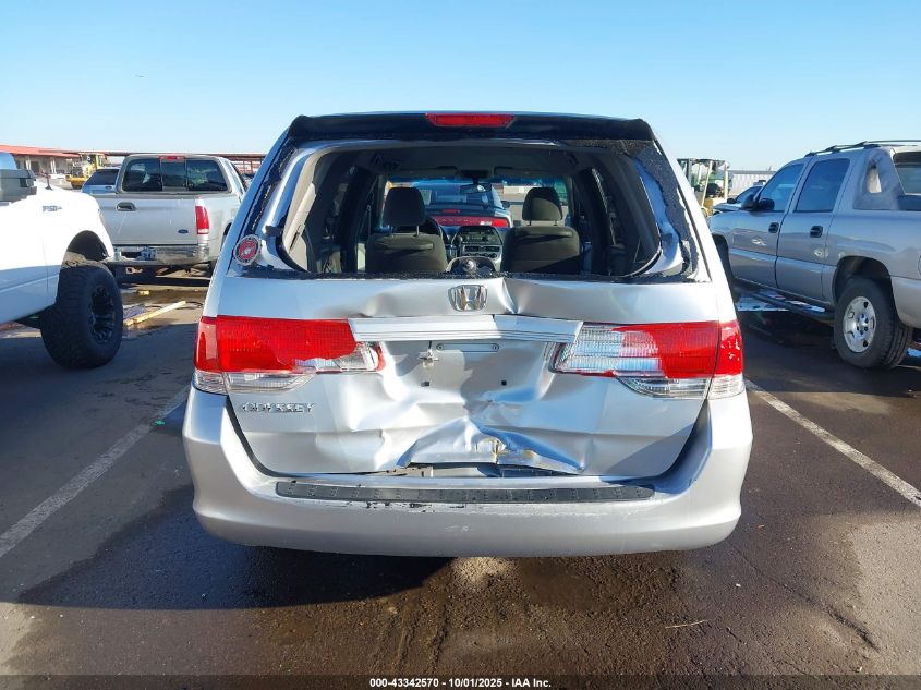 2010 Honda Odyssey Lx VIN: 5FNRL3H29AB098079 Lot: 43342570