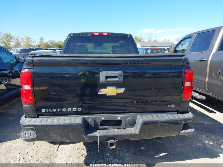 2019 Chevrolet Silverado 1500 Ld Silverado Custom VIN: 2GCVKMEC2K1243696 Lot: 43342572