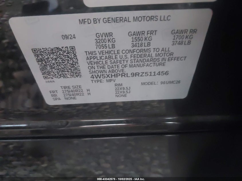 4W5XHPRL9RZ511456 2024 ACURA ZDX photo no. 9
