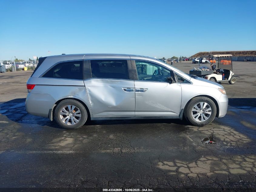 2015 Honda Odyssey Ex-L VIN: 5FNRL5H64FB108880 Lot: 43342606