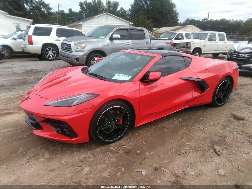 2020 CHEVROLET CORVETTE STINGRAY RWD  2LT - 1G1Y72D44L5118706