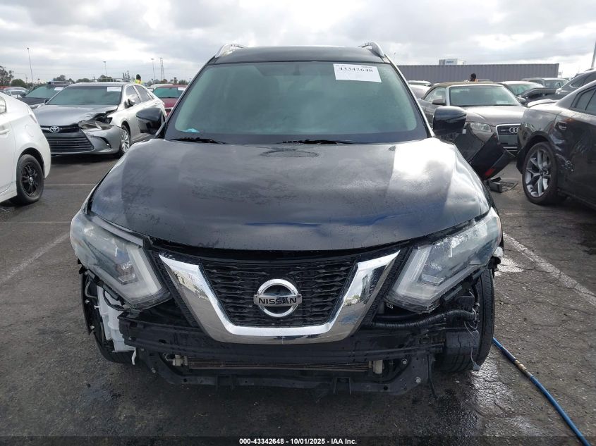 2017 Nissan Rogue Sv VIN: 5N1AT2MN9HC754520 Lot: 43342648