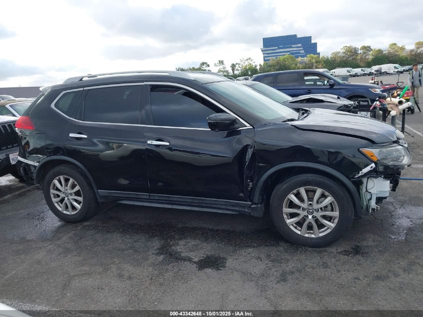 2017 Nissan Rogue Sv VIN: 5N1AT2MN9HC754520 Lot: 43342648