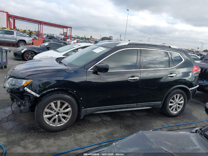 2017 Nissan Rogue Sv VIN: 5N1AT2MN9HC754520 Lot: 43342648