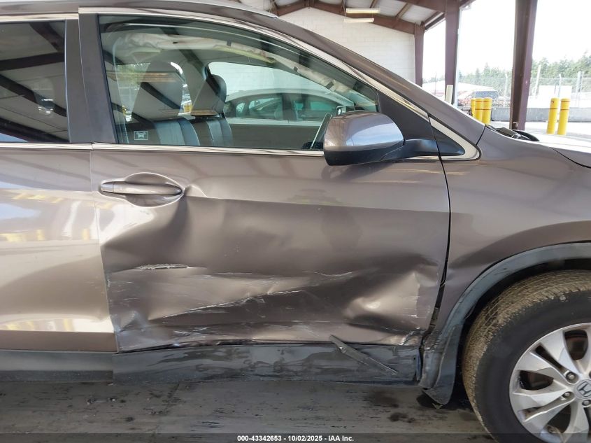 2012 Honda Cr-V Ex-L VIN: 5J6RM4H73CL028215 Lot: 43342653