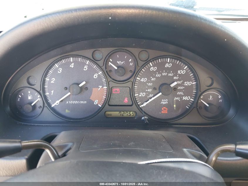 1999 Mazda Mx-5 Miata Leather Pkg/Popular Equipment Pkg/Sports Pkg/Touring Pkg VIN: JM1NB3537X0128511 Lot: 43342673