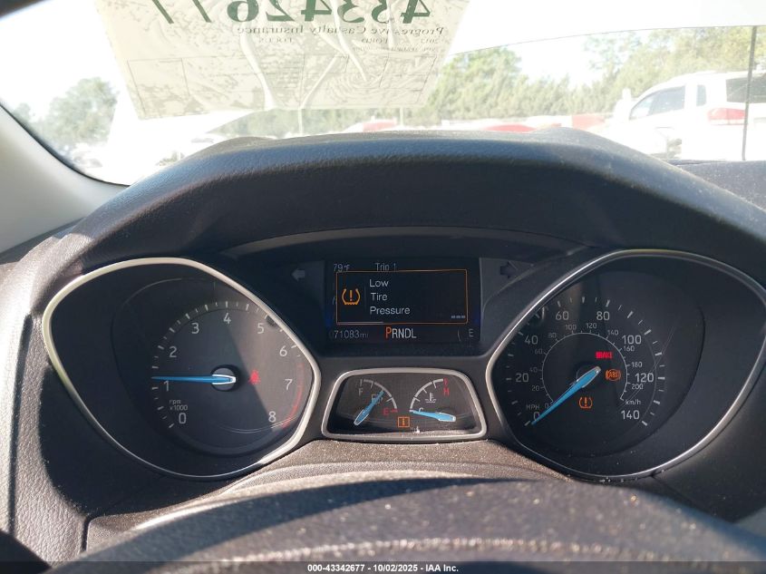 2017 Ford Focus Se VIN: 1FADP3F27HL269703 Lot: 43342677