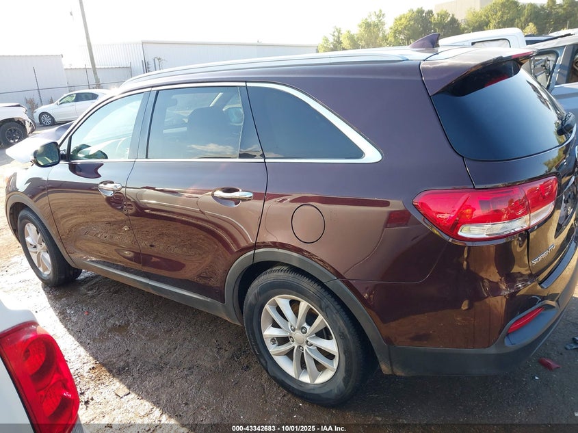 2016 KIA SORENTO 3.3L LX 5XYPG4A58GG003650
