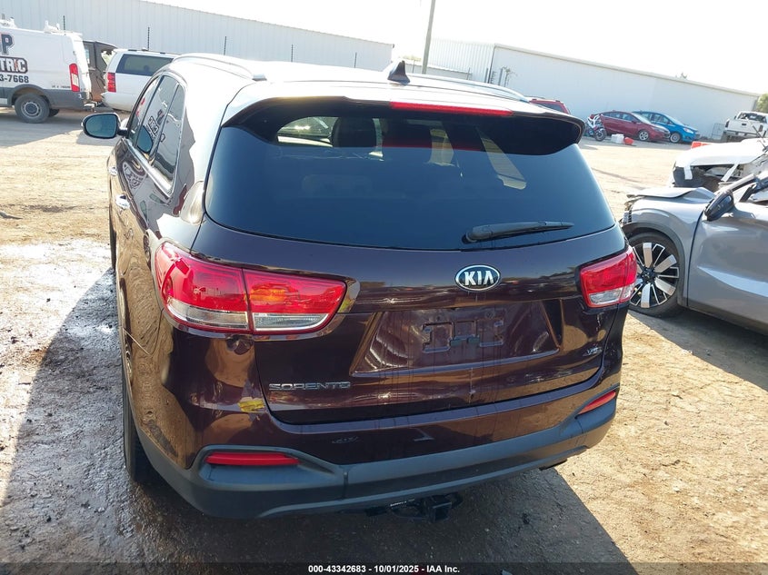 2016 KIA SORENTO 3.3L LX 5XYPG4A58GG003650