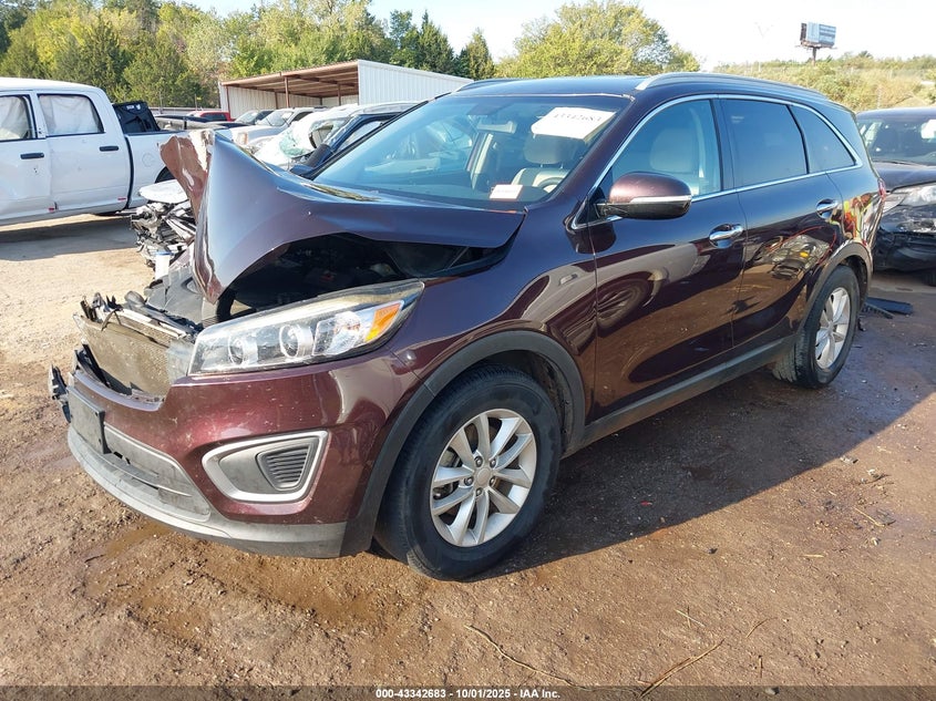 2016 KIA SORENTO 3.3L LX 5XYPG4A58GG003650