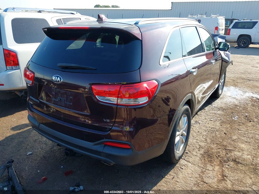 2016 KIA SORENTO 3.3L LX 5XYPG4A58GG003650