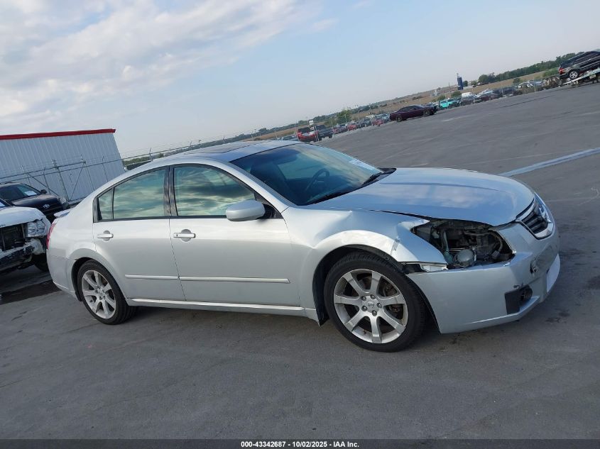 2007 Nissan Maxima 3.5 Se VIN: 1N4BA41E77C830674 Lot: 43342687