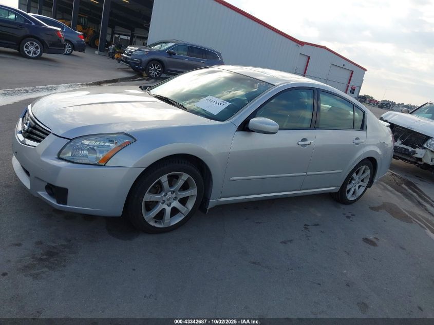 2007 Nissan Maxima 3.5 Se VIN: 1N4BA41E77C830674 Lot: 43342687