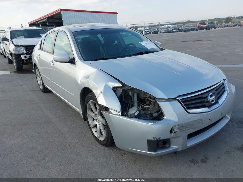 2007 Nissan Maxima 3.5 Se VIN: 1N4BA41E77C830674 Lot: 43342687