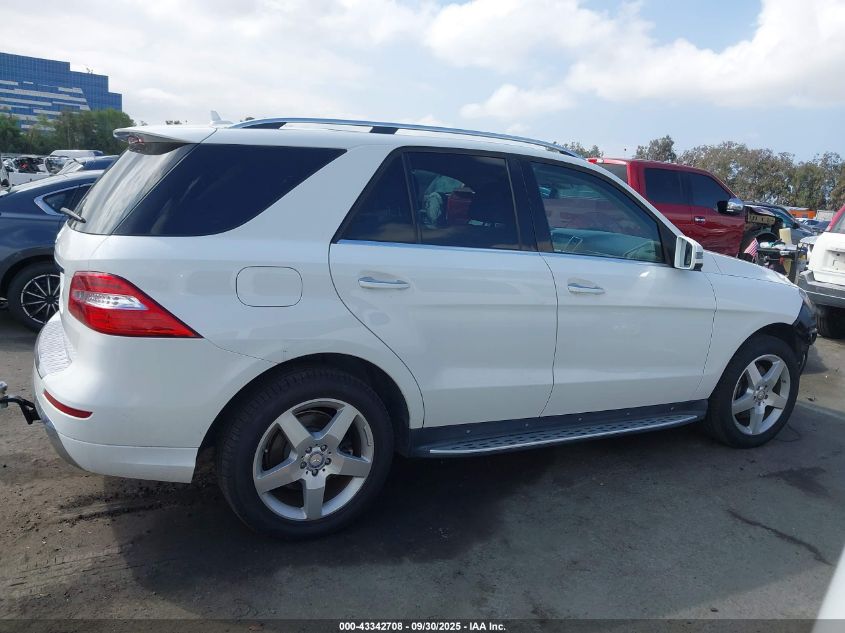 2015 Mercedes-Benz Ml 350 VIN: 4JGDA5JB1FA459337 Lot: 43342708