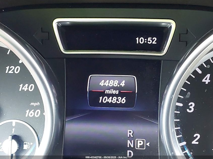 2015 Mercedes-Benz Ml 350 VIN: 4JGDA5JB1FA459337 Lot: 43342708