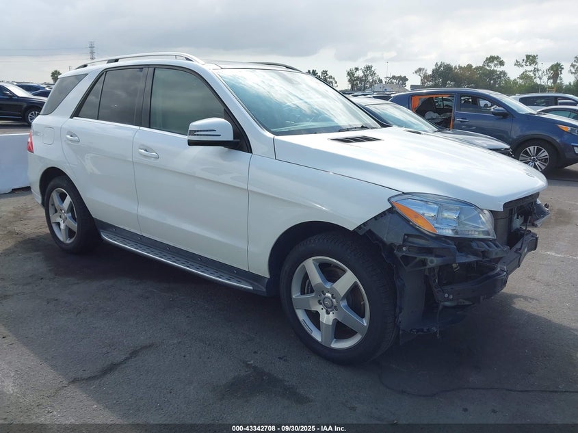 2015 MERCEDES-BENZ ML 350 - 4JGDA5JB1FA459337