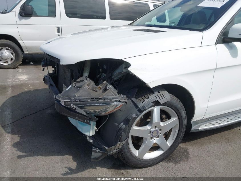 2015 Mercedes-Benz Ml 350 VIN: 4JGDA5JB1FA459337 Lot: 43342708