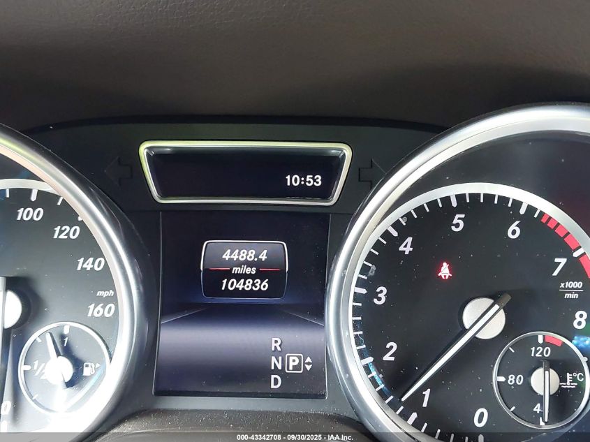 2015 Mercedes-Benz Ml 350 VIN: 4JGDA5JB1FA459337 Lot: 43342708