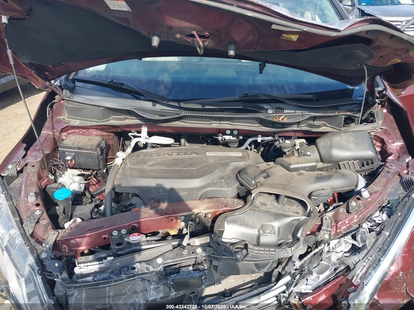 2019 Honda Odyssey Ex-L VIN: 5FNRL6H78KB009259 Lot: 43342720