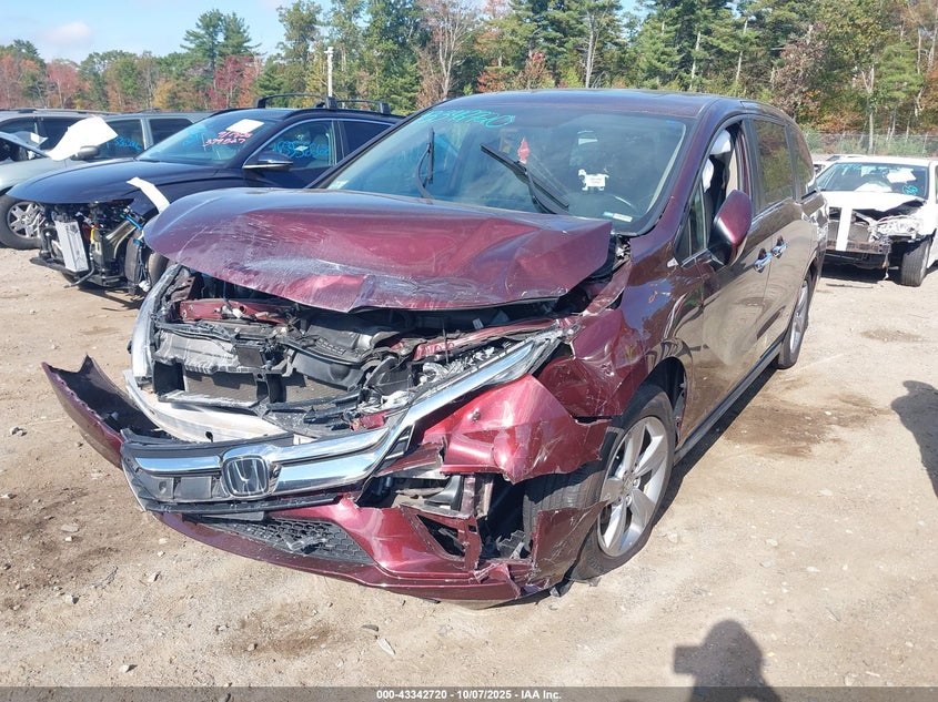 2019 Honda Odyssey Ex-L VIN: 5FNRL6H78KB009259 Lot: 43342720