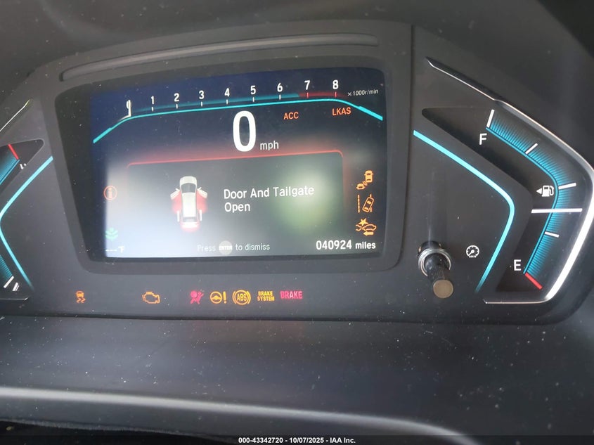 2019 Honda Odyssey Ex-L VIN: 5FNRL6H78KB009259 Lot: 43342720