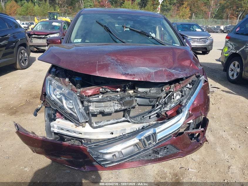 2019 Honda Odyssey Ex-L VIN: 5FNRL6H78KB009259 Lot: 43342720