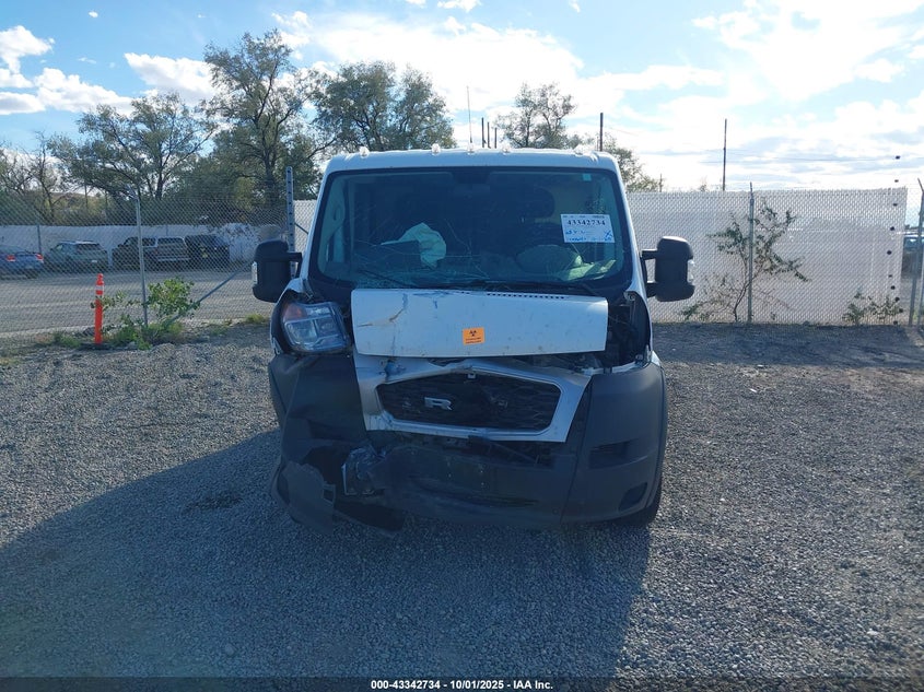 2021 Ram Promaster 1500 Low Roof 118 Wb VIN: 3C6LRVNG4ME553602 Lot: 43342734