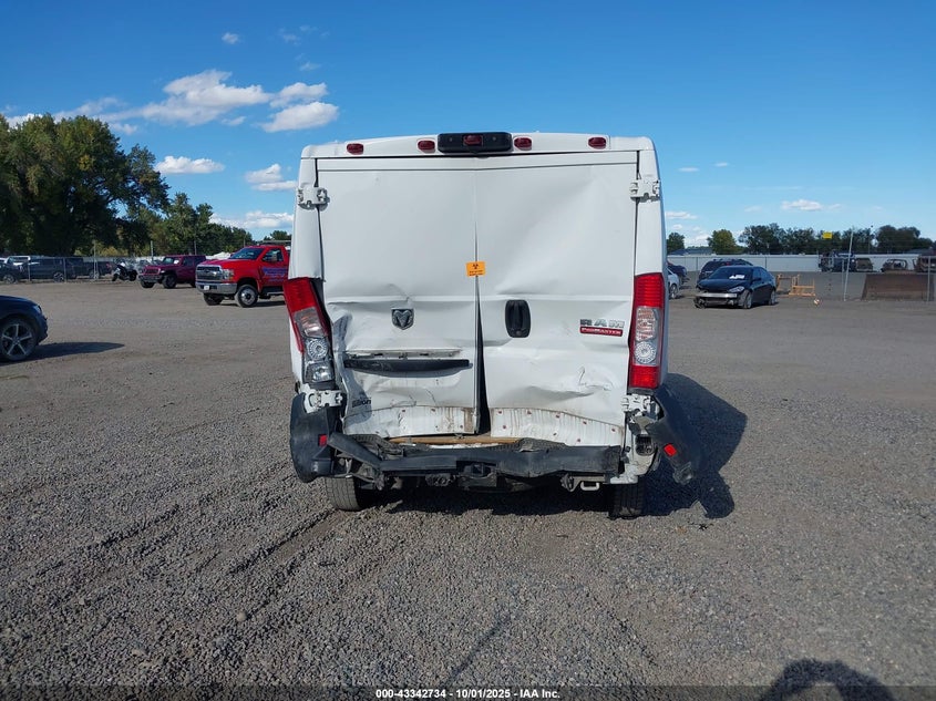 2021 Ram Promaster 1500 Low Roof 118 Wb VIN: 3C6LRVNG4ME553602 Lot: 43342734