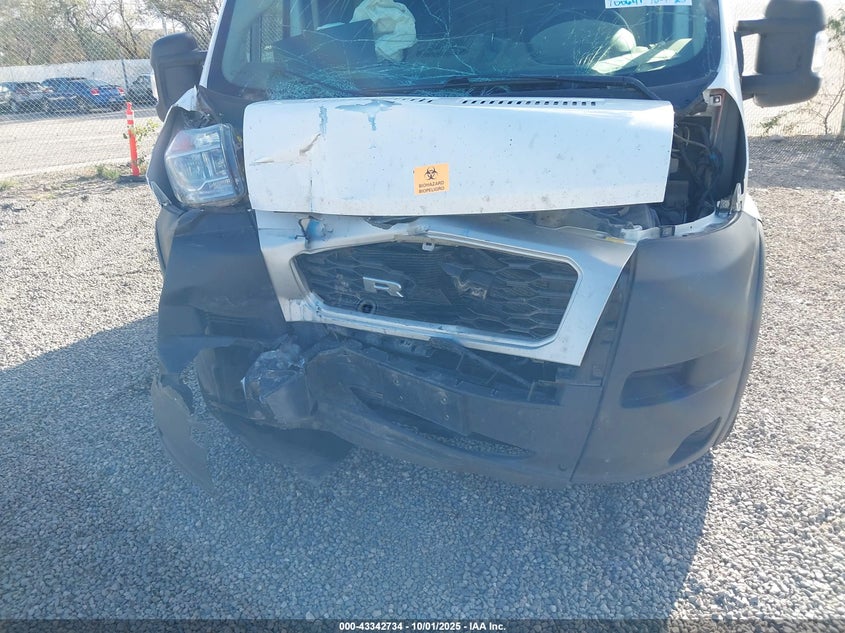 2021 Ram Promaster 1500 Low Roof 118 Wb VIN: 3C6LRVNG4ME553602 Lot: 43342734