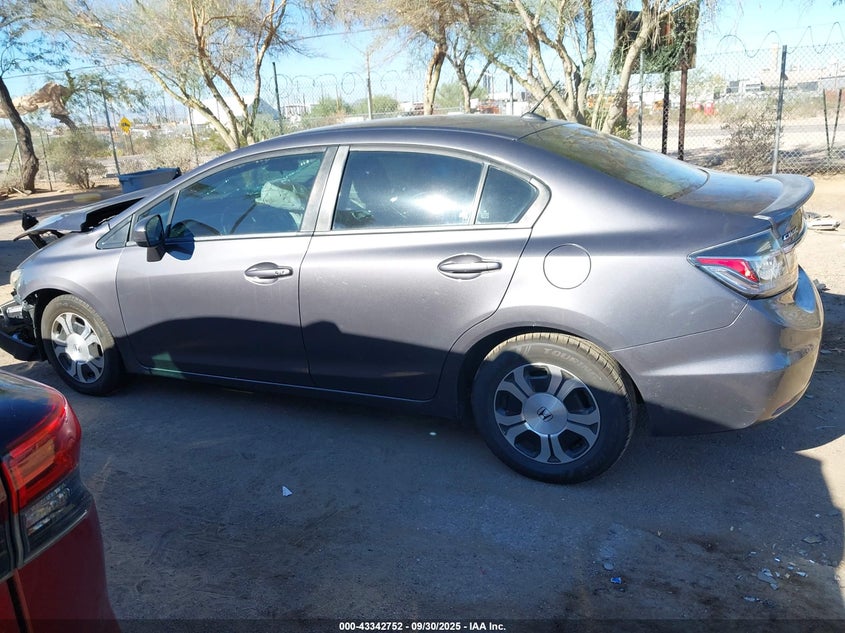 2015 HONDA CIVIC HYBRID 19XFB4F35FE001805